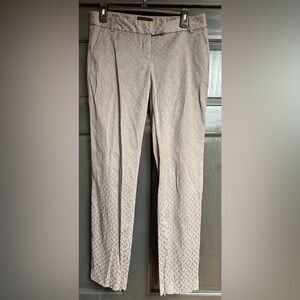 Cynthia Rowley Charcoal Gray Women’s Size 4 Geo Print Pants